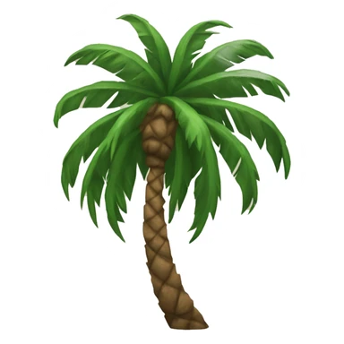 Palm tree in san diego sticker