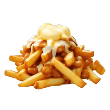 Poutine qui mange une poutine  sticker
