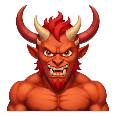 Satan from Christian Gods sticker