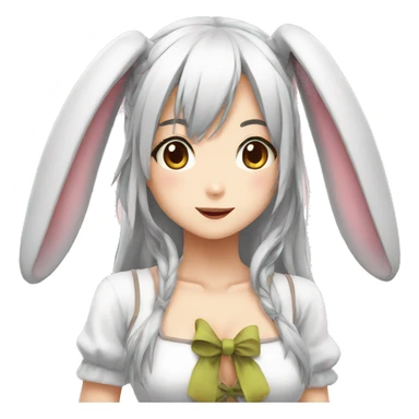 bunny girl anime sticker