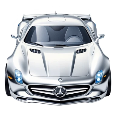 sorayama mersedes sticker