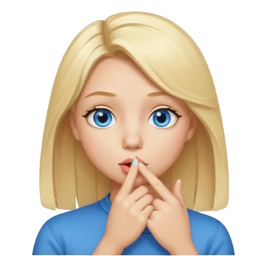 shhh wow girl sticker