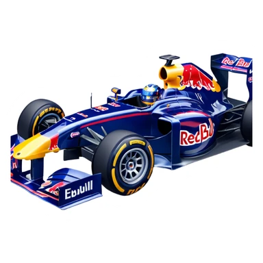 formula 1 red bull car sticker
