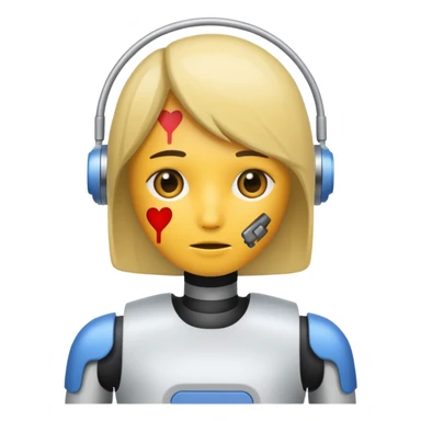 a girl choking herself out sticker