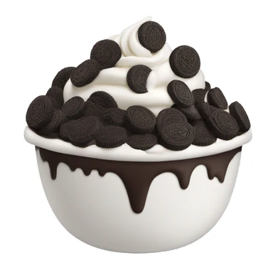 Oreo frozen yogurt sticker