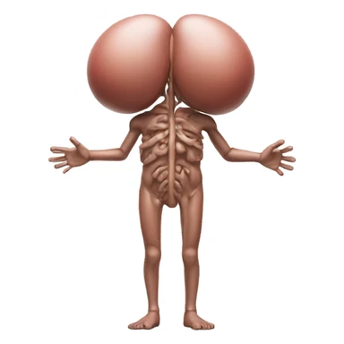 body without organs sticker