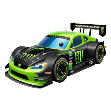funon beds Monster Energy's drift liverys sticker