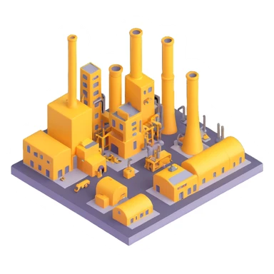 industrial factory sticker