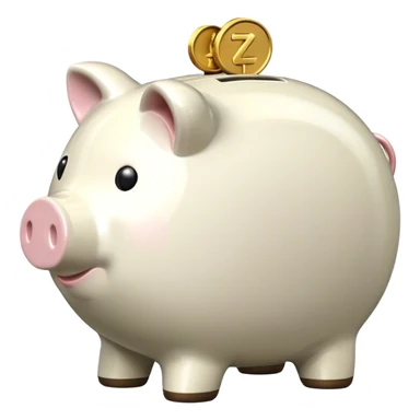 Piggybank sticker