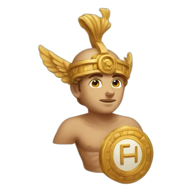 hermes god sticker