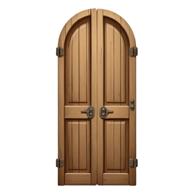 opened door from side sticker