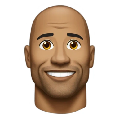 dawyne the rock johnson sticker