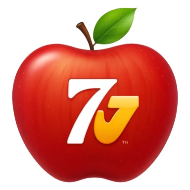 From the bottom right Now more apple emoji like (simpler), with the 707 bigger and more obvious sticker