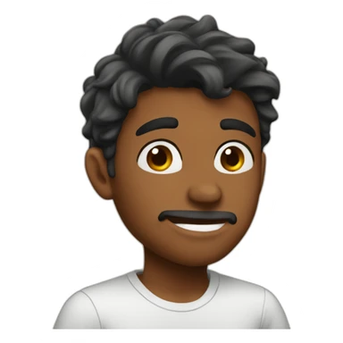 a boy want to love in the morning sticker