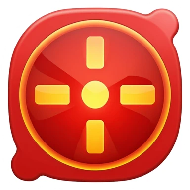 large hotspot sign, bold and clear, suitable for an icon or emoji sticker