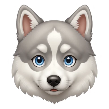 Huskcat Siberian husky sticker