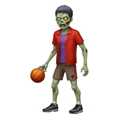 sportmen zombie full body sticker