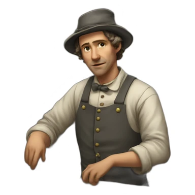 Victorian-Era-poor-factory-worker sticker