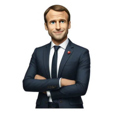 Macron doigts d’honneur sticker