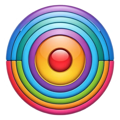 The TV Globo logo represents the Earth viewed through a television screen, symbolizing the global reach of television, with its iconic design featuring concentric circles and a central cutout, evolving over time with different colors as a rainbow sticker