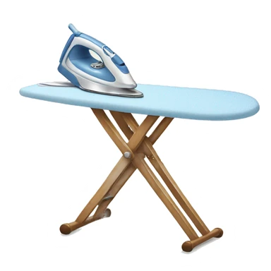 Ironing board sticker