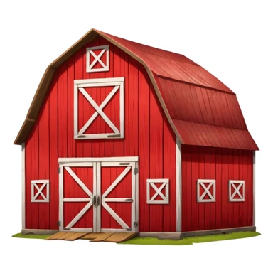 a farm barn sticker