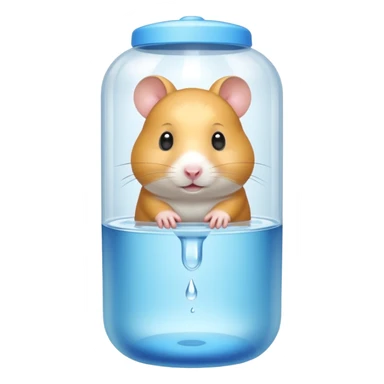 hamster waterer sticker