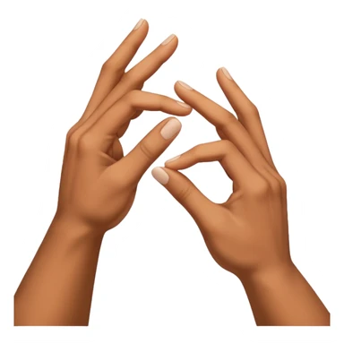 two hands reaching for each other (as in the picture of the creation of Adam) sticker