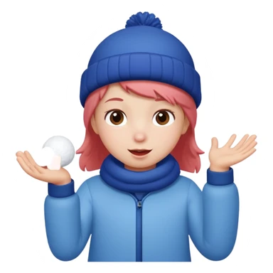 a kid playing snowball
























































 sticker