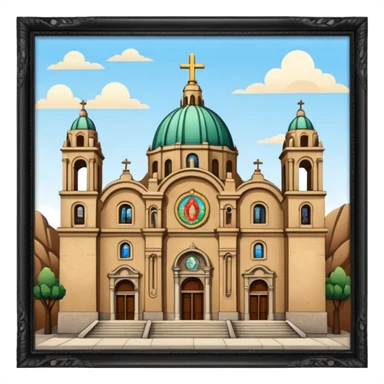 Basilica de Guadalupe sticker