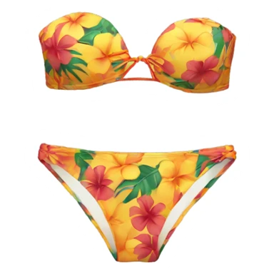 hawaiian bikini sticker