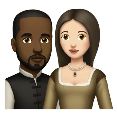 if anne boleyn and kanye west had a baby sticker