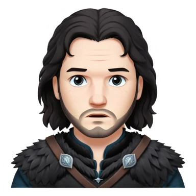 jon snow sticker