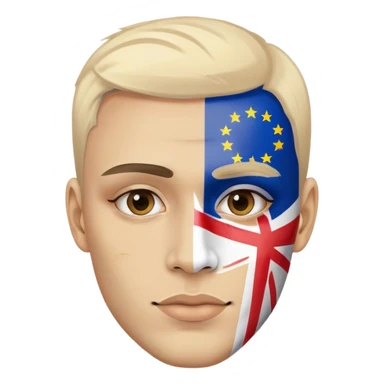 guy european union enthusiast sticker