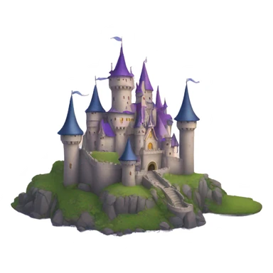 princess castle sticker