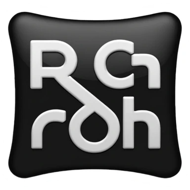 the word "RCH" written on a sign sticker