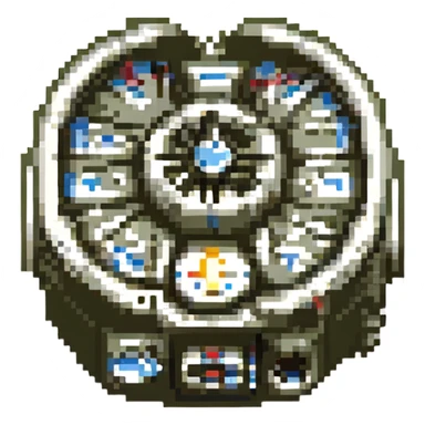 broken aircraft engine sticker