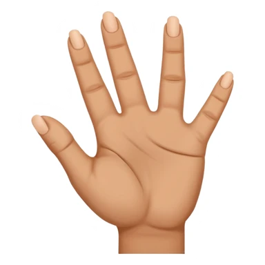 american sign language alphabet A sticker