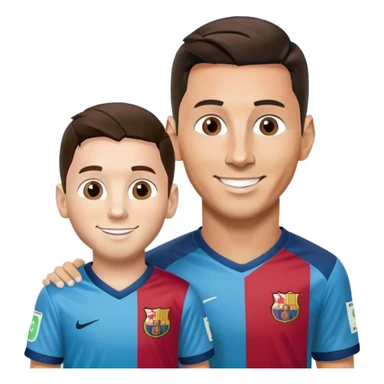 Lionel Messi And Cristiano Ronaldo sticker
