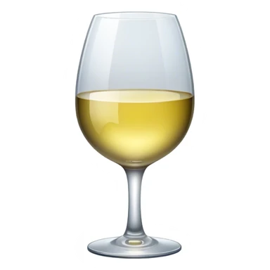 empty wine glass sticker