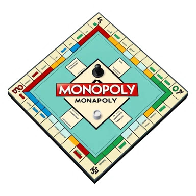 isometric monopoly sticker