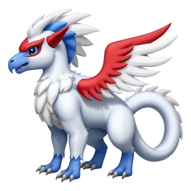 Absol-Reshiram-Palkia-Fusion (full body) sticker