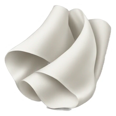 white roll of fabric sticker