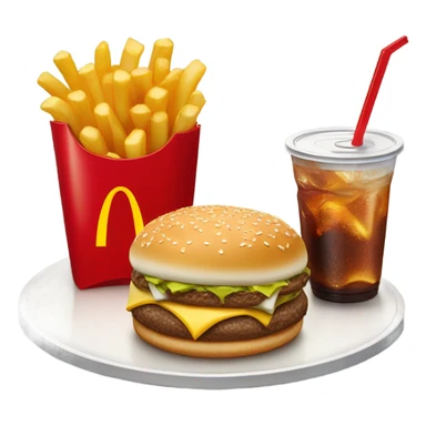 McDonald’s meal  sticker