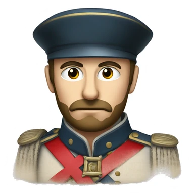 French soldier in the Crimean War sticker