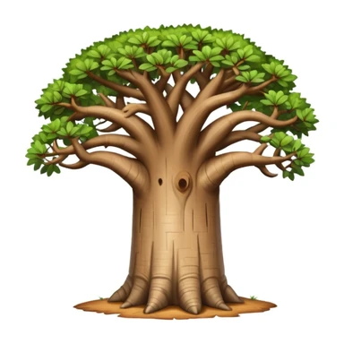 Baobab tree sticker