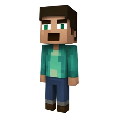 Ok yapan minecraft koyunu  sticker