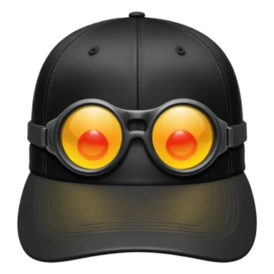 cp company hat with lenses sticker