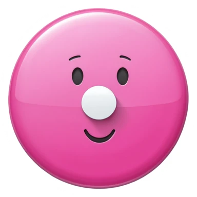 pink push pin  sticker
