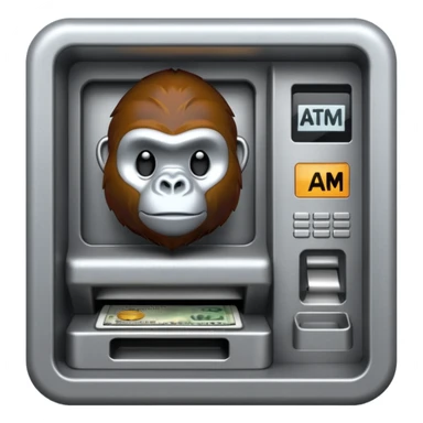 ATM FROM GORILLA TAG sticker